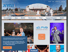 Tablet Screenshot of erdgasarena.de